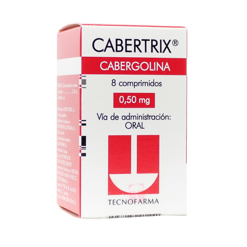 Cabertrix 0.5 mg X 8 comprimidos