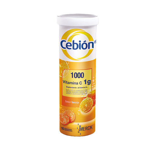 Cebion-Calcio 1 Gr X 10 tabletas efervescentes