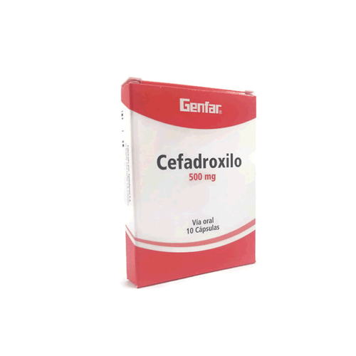 Cefadroxilo GF 500 Mg X 10 capsulas