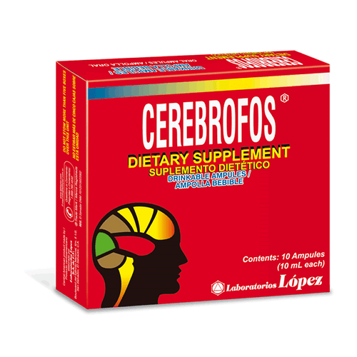 Cerebrofos X 10 Ampolla Bebible