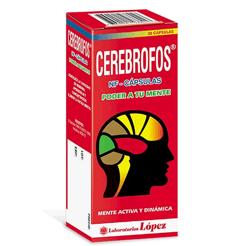 Cerebrofos Nf x 30 Cápsulas