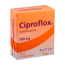 Ciproflox 500 mg X 12 capsulas