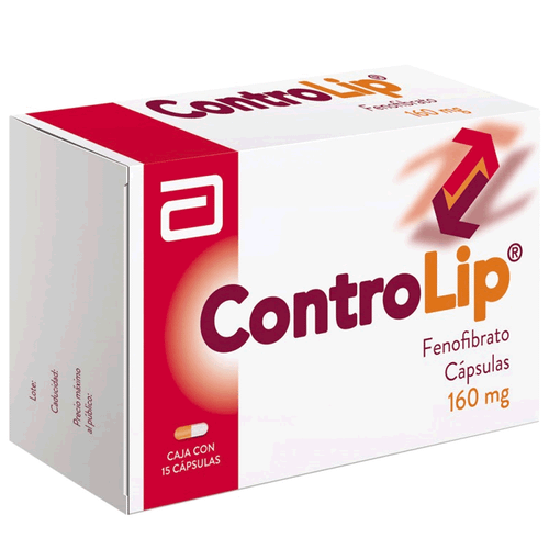 Controlip 160 mg X 15 capsulas