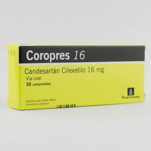 Coropres 16 Mg X 30 comprimidos