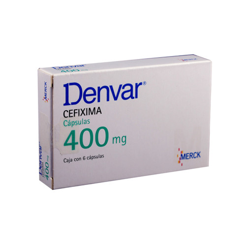 Denvar 400 mg X 5 capsulas