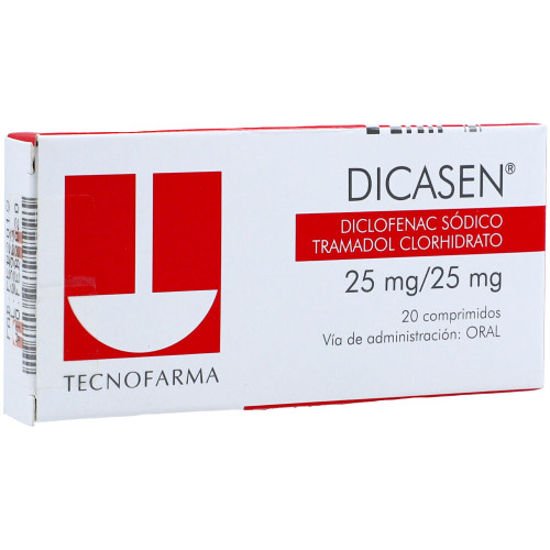 Dicasen X 20 comprimidos
