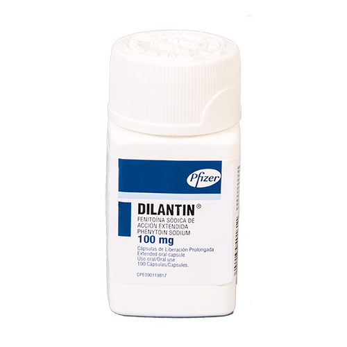 Dilantin 100 mg X 100 capsulas