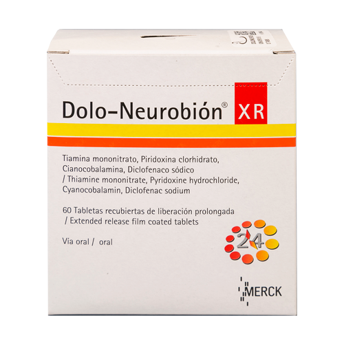 Dolo-neurobion N X 60 grageas