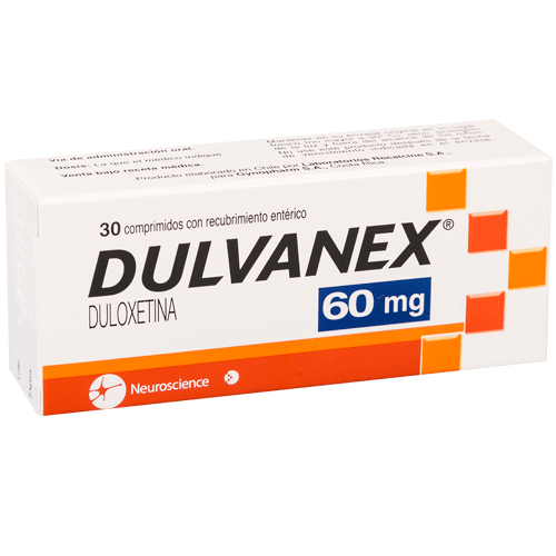 Dulvanex 60 mg X 30 comprimidos