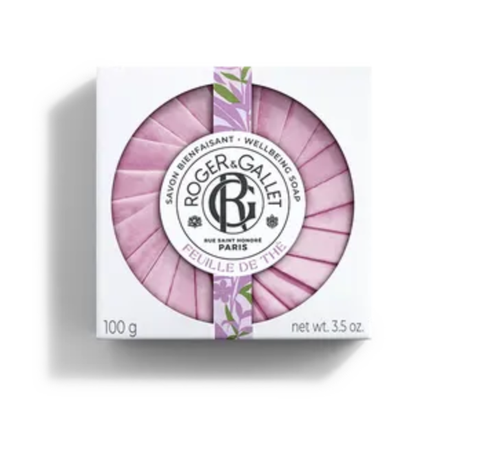 ROGER GALLET FEUILLE DE THE JABON 100G