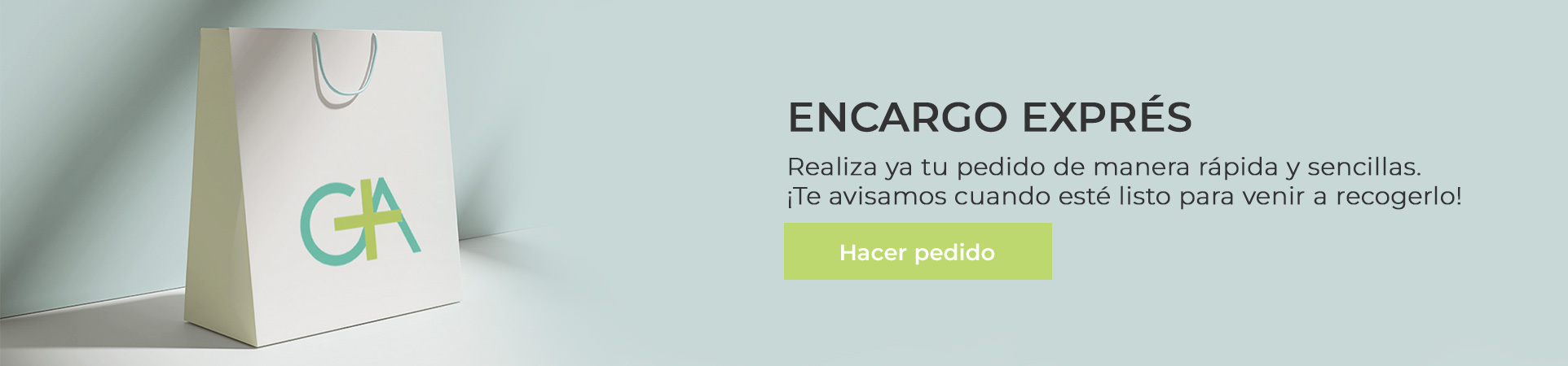 Slide encargo exprés farmacia GA en Chamberí, Madrid