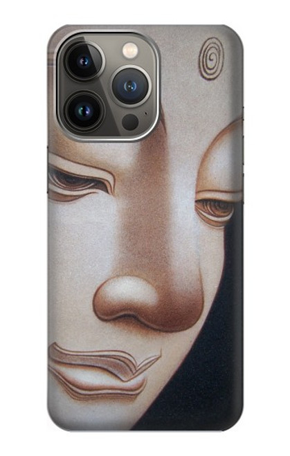 W1255 Buddha Face Hard Case and Leather Flip Case For iPhone 13 Pro