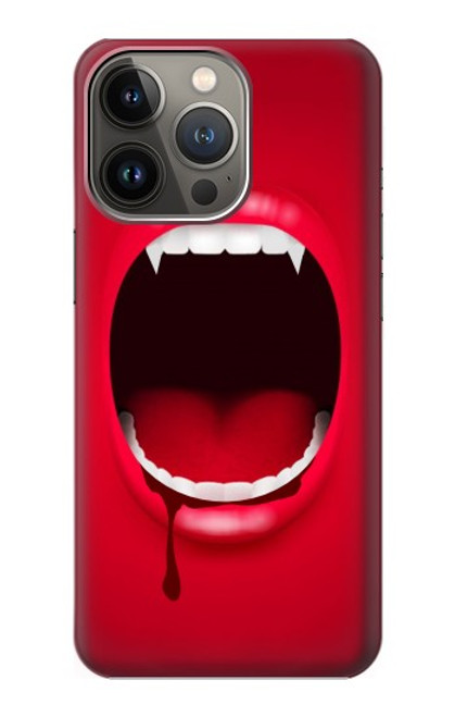 W2103 Vampire Mouth Hard Case and Leather Flip Case For iPhone 13 Pro
