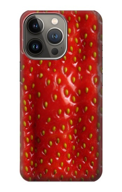 W2225 Strawberry Hard Case and Leather Flip Case For iPhone 13 Pro