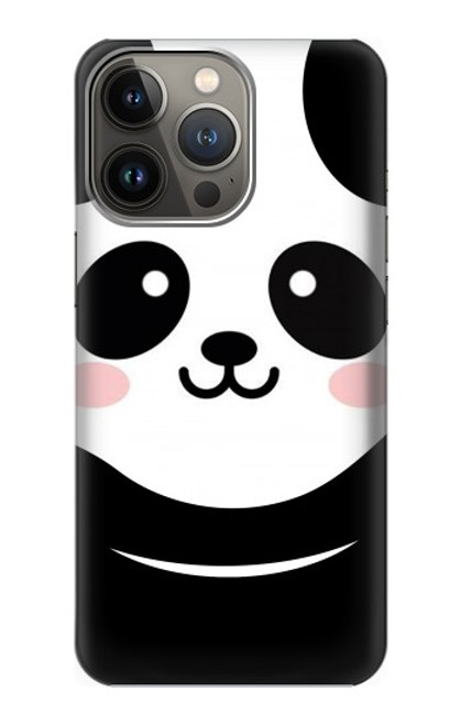 W2662 Cute Panda Cartoon Hard Case and Leather Flip Case For iPhone 13 Pro