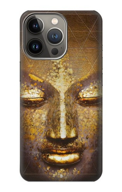 W3189 Magical Yantra Buddha Face Hard Case and Leather Flip Case For iPhone 13 Pro