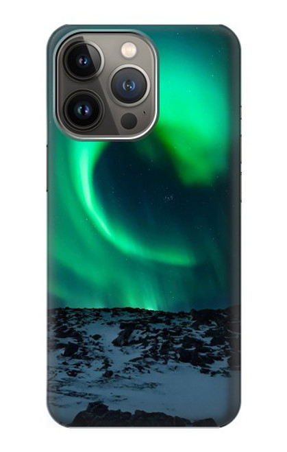 W3667 Aurora Northern Light Hard Case and Leather Flip Case For iPhone 13 Pro