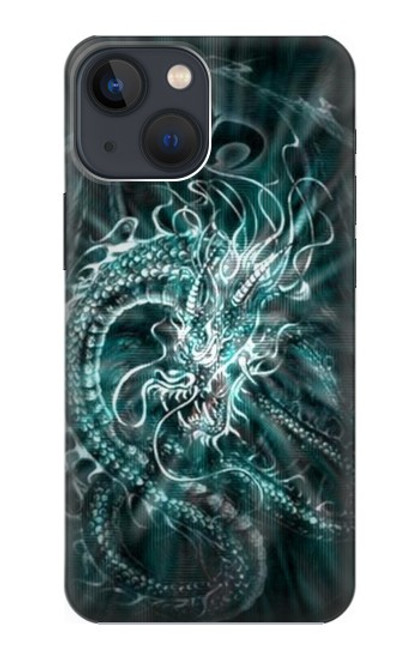 W1006 Digital Chinese Dragon Hard Case and Leather Flip Case For iPhone 13 mini