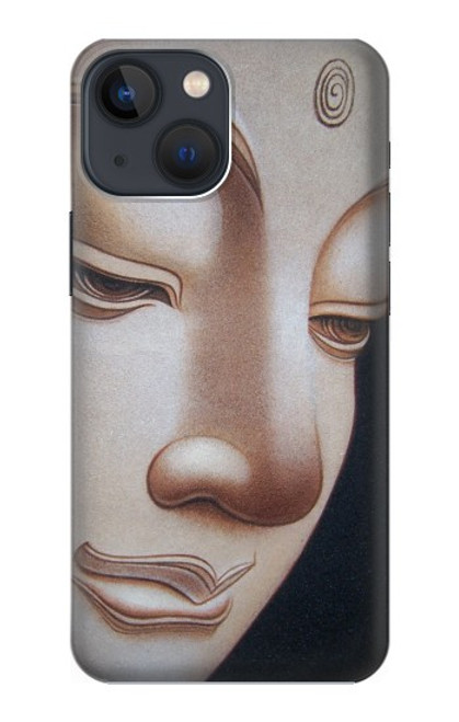 W1255 Buddha Face Hard Case and Leather Flip Case For iPhone 13 mini