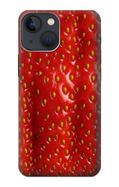 W2225 Strawberry Hard Case and Leather Flip Case For iPhone 13 mini