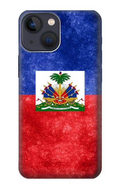 W3022 Haiti Flag Hard Case and Leather Flip Case For iPhone 13 mini