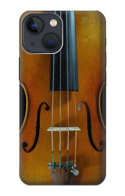 W3234 Violin Hard Case and Leather Flip Case For iPhone 13 mini