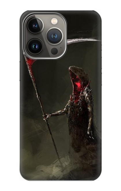 W1319 Grim Reaper Death Scythe Hard Case and Leather Flip Case For iPhone 13 Pro Max