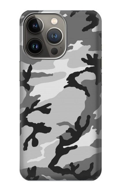 W1721 Snow Camouflage Graphic Printed Hard Case and Leather Flip Case For iPhone 13 Pro Max