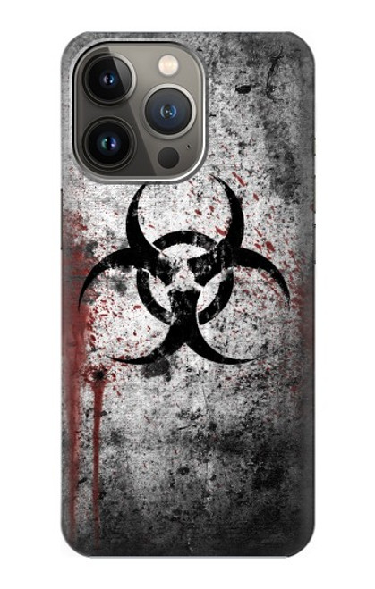 W2440 Biohazards Biological Hazard Hard Case and Leather Flip Case For iPhone 13 Pro Max