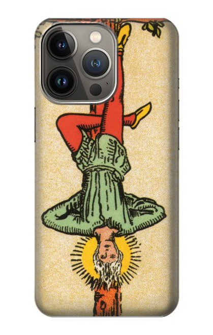 W3377 Tarot Card Hanged Man Hard Case and Leather Flip Case For iPhone 13 Pro Max
