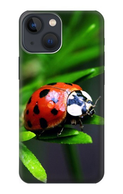 W0263 Ladybug Hard Case and Leather Flip Case For iPhone 13