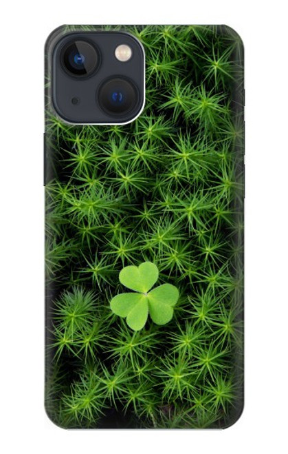 W0358 Clover Lucky Leaf Hard Case and Leather Flip Case For iPhone 13