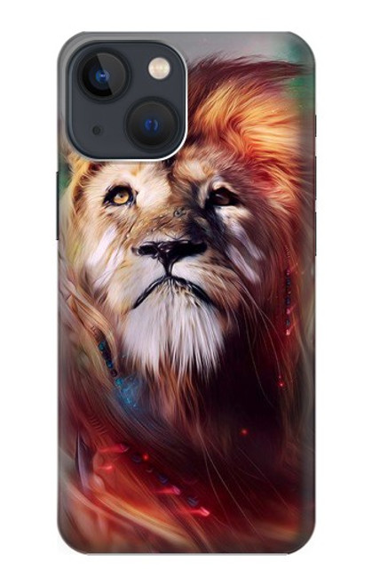 W0691 Leo Paint Hard Case and Leather Flip Case For iPhone 13