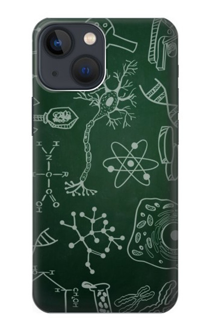 W3211 Science Green Board Hard Case and Leather Flip Case For iPhone 13