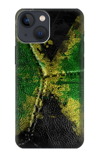 W3319 Jamaica Flag Vintage Football Graphic Hard Case and Leather Flip Case For iPhone 13