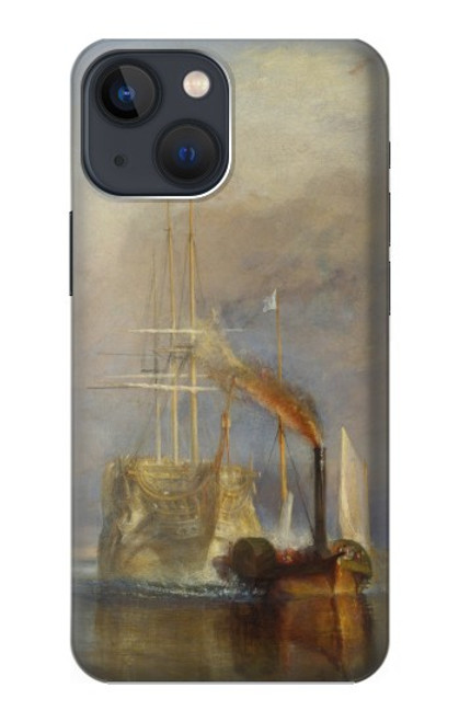 W3338 J. M. W. Turner The Fighting Temeraire Hard Case and Leather Flip Case For iPhone 13