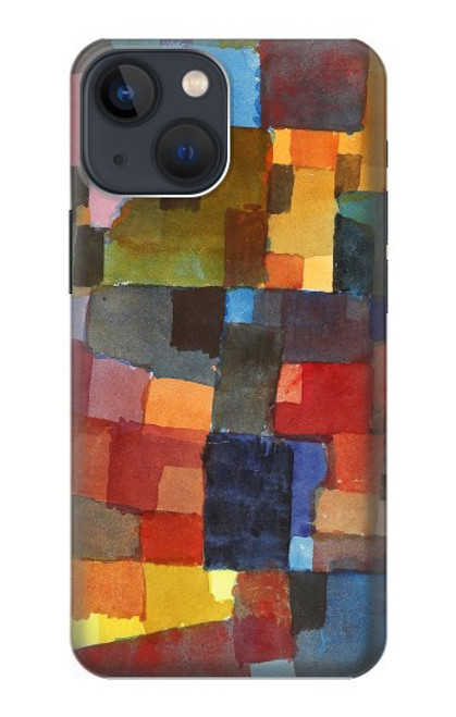 W3341 Paul Klee Raumarchitekturen Hard Case and Leather Flip Case For iPhone 13