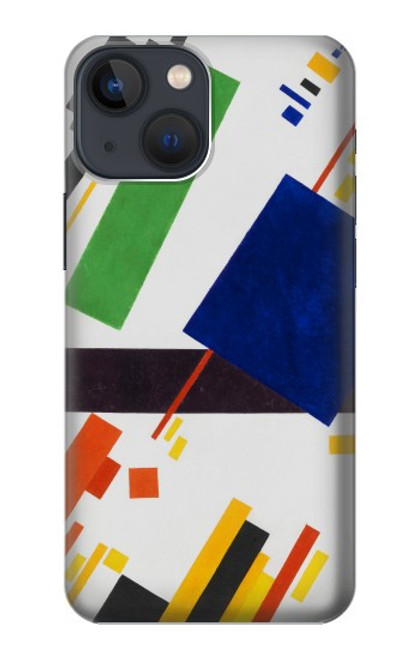 W3343 Kazimir Malevich Suprematist Composition Hard Case and Leather Flip Case For iPhone 13