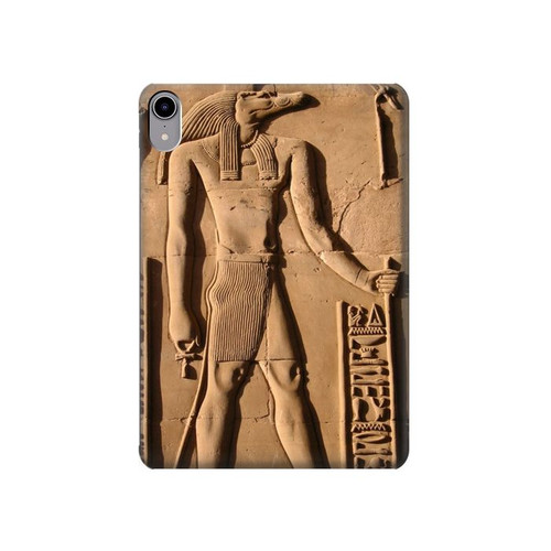 W0391 Egyptian Sobek Tablet Hard Case For iPad mini 6, iPad mini (2021)