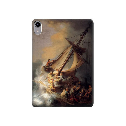 W1091 Rembrandt Christ in The Storm Tablet Hard Case For iPad mini 6, iPad mini (2021)