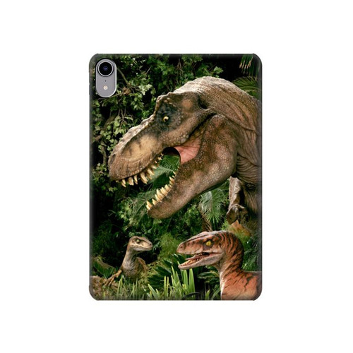 W1452 Trex Raptor Dinosaur Tablet Hard Case For iPad mini 6, iPad mini (2021)