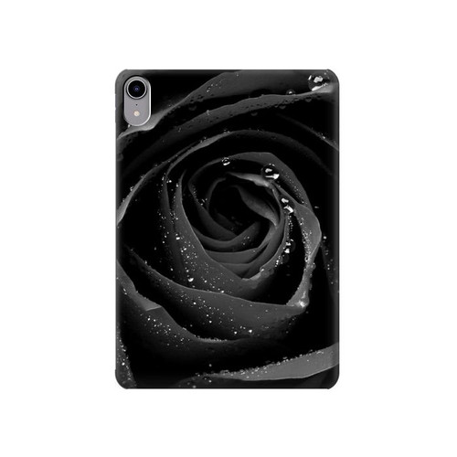 W1598 Black Rose Tablet Hard Case For iPad mini 6, iPad mini (2021)