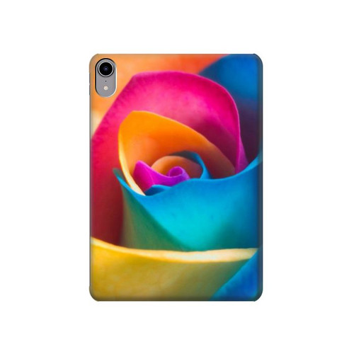 W1671 Rainbow Colorful Rose Tablet Hard Case For iPad mini 6, iPad mini (2021)