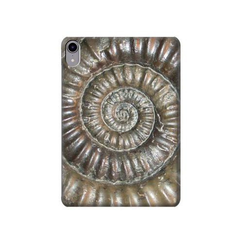 W1788 Ammonite Fossil Tablet Hard Case For iPad mini 6, iPad mini (2021)