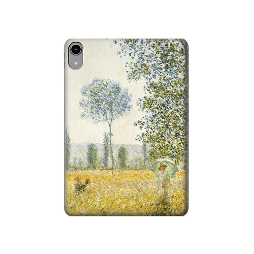 W2682 Claude Monet Fields In Spring Tablet Hard Case For iPad mini 6, iPad mini (2021)