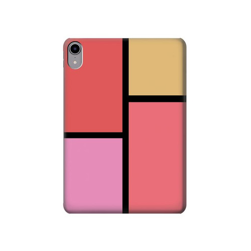 W2795 Cheek Palette Color Tablet Hard Case For iPad mini 6, iPad mini (2021)