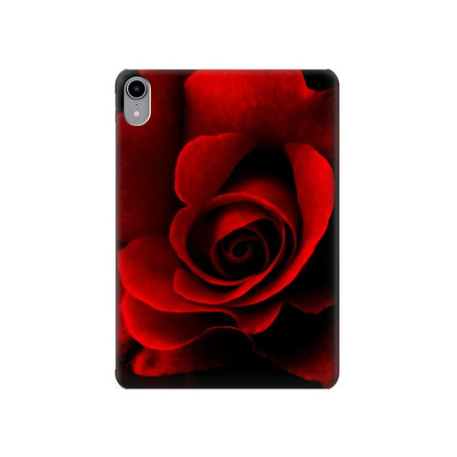 W2898 Red Rose Tablet Hard Case For iPad mini 6, iPad mini (2021)