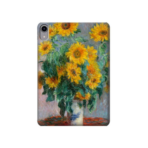 W2937 Claude Monet Bouquet of Sunflowers Tablet Hard Case For iPad mini 6, iPad mini (2021)