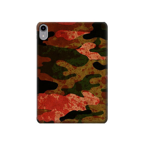 W3393 Camouflage Blood Splatter Tablet Hard Case For iPad mini 6, iPad mini (2021)