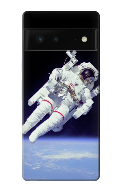 W3616 Astronaut Hard Case and Leather Flip Case For Google Pixel 6